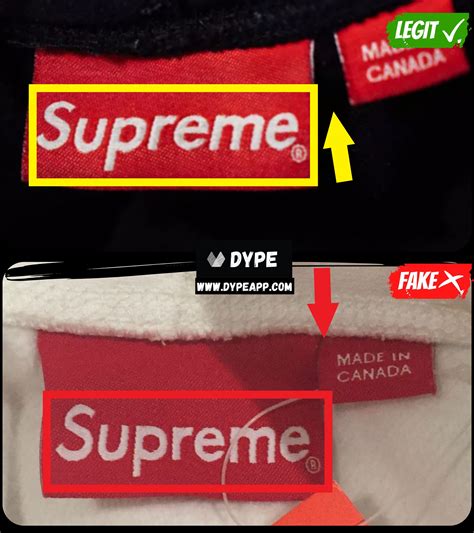 fake supreme shoes that look real|is a supreme shirt real.